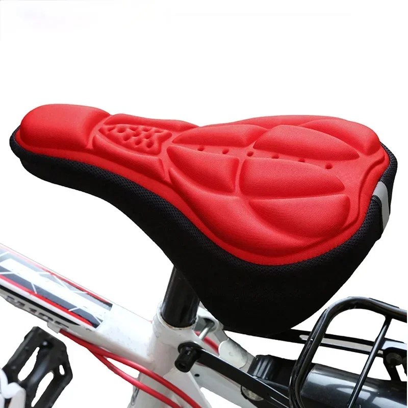 Bicycle Seat Soft 3D Man Women Saddle Sponge Cycling Parts Accessories Spare Parts for Bicycle Mountain Road Bike Sattel