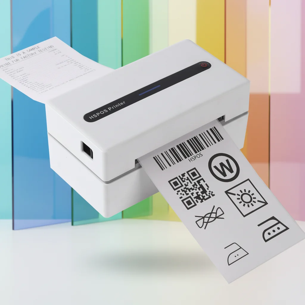 

Upgraded Model Blue Tooth Label Printer with Adjustable Size Range of 25-108 mm HS-K38