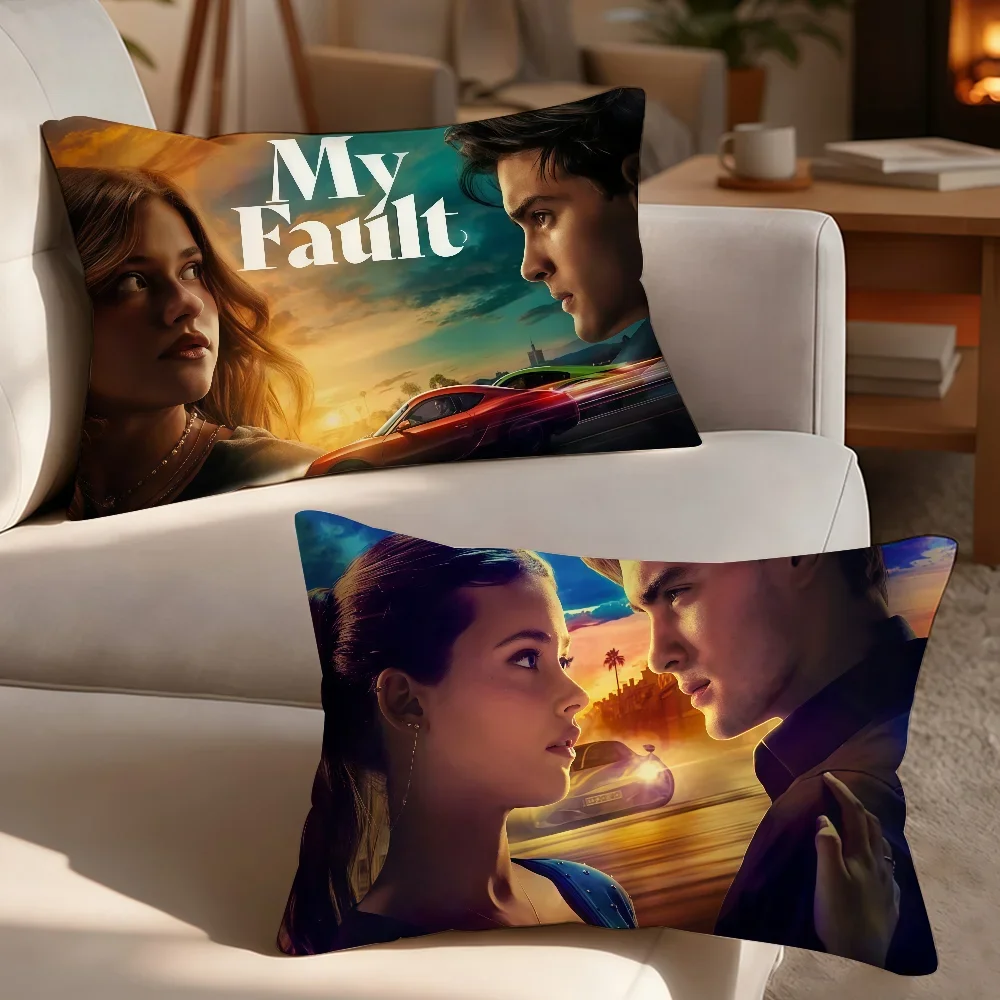 Movie My Fault C-Culpa Mia cushion cover Breathable Washable Decor Shell Pillowcase Zipper Sofa Office Lumbar Decoration