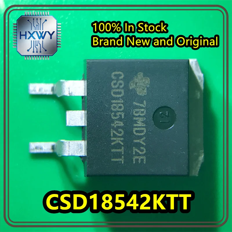 (5/20 pieces) CSD18542KTT TO-263-3 N-channel 60V 170A Brand new original stock Electronic device IC