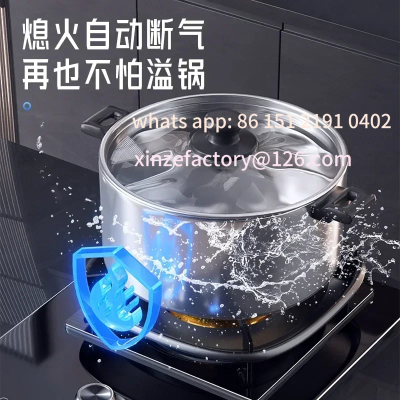 تكون مناسبة لموقد عين واحدة، موقد غاز منزلي جديد، موقد واحد، غاز طبيعي مائل لسطح المكتب، طاقة أساسية مدمجة