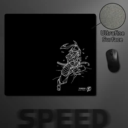 Gamer Professional Kurosun Samurai Gaming Mouse Pad Game Ultrafine Surface Balance Mouse Mat 45x40CM E-Sports Mousepad Desk Mat