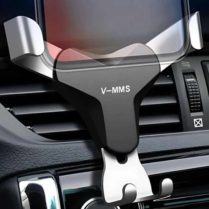 Gravity Car Holder Auto Air Vent Mount Clip Bracket Cell Holder No Magnetic GPS Mobile Phone Stand for IPhone 15 Xiaomi Samsung