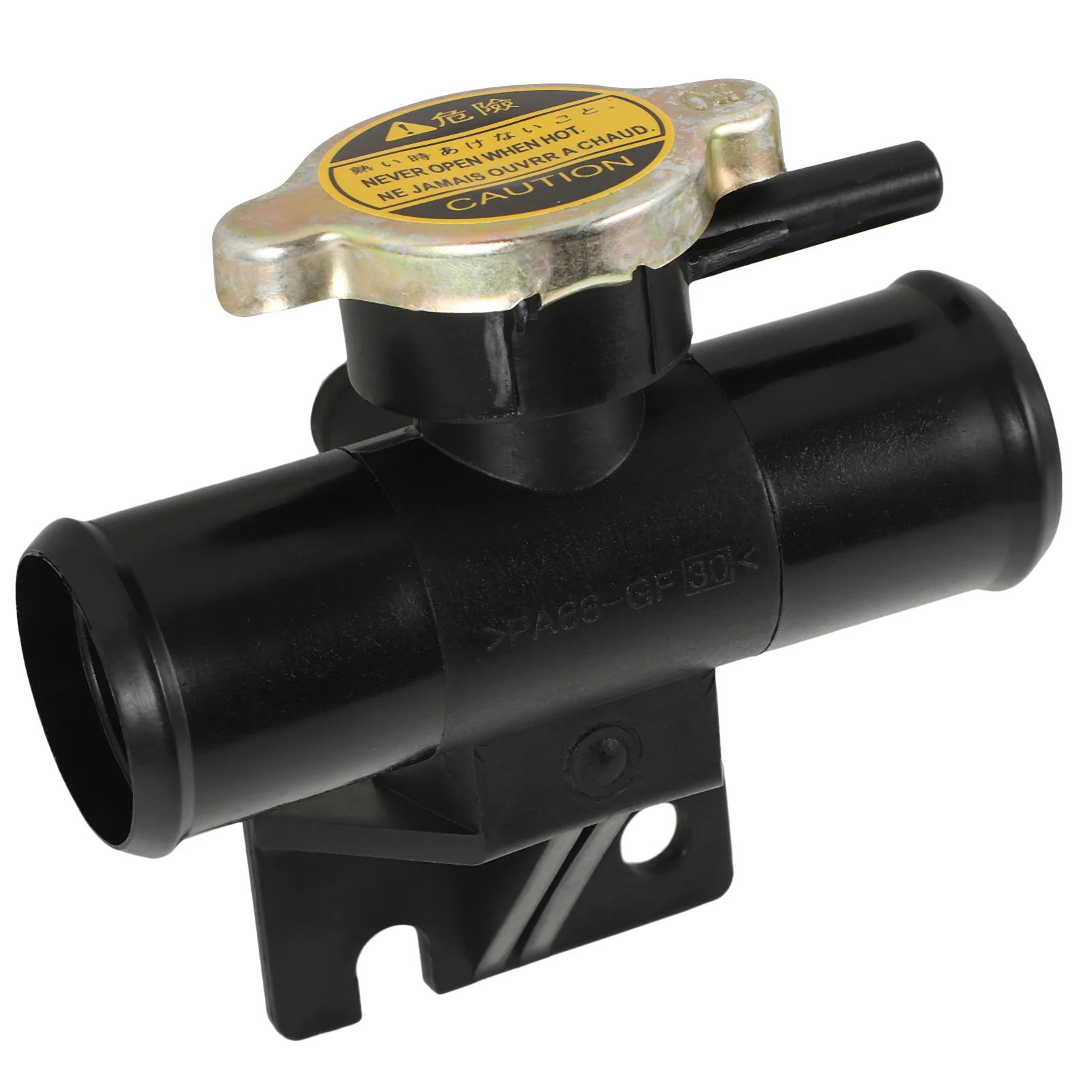 

Car Water Cooling Fitting Radiator Filler Neck 1350a015 Compatible Coolant Adapter Durable ABS Metal Radiator Cap for Coolant