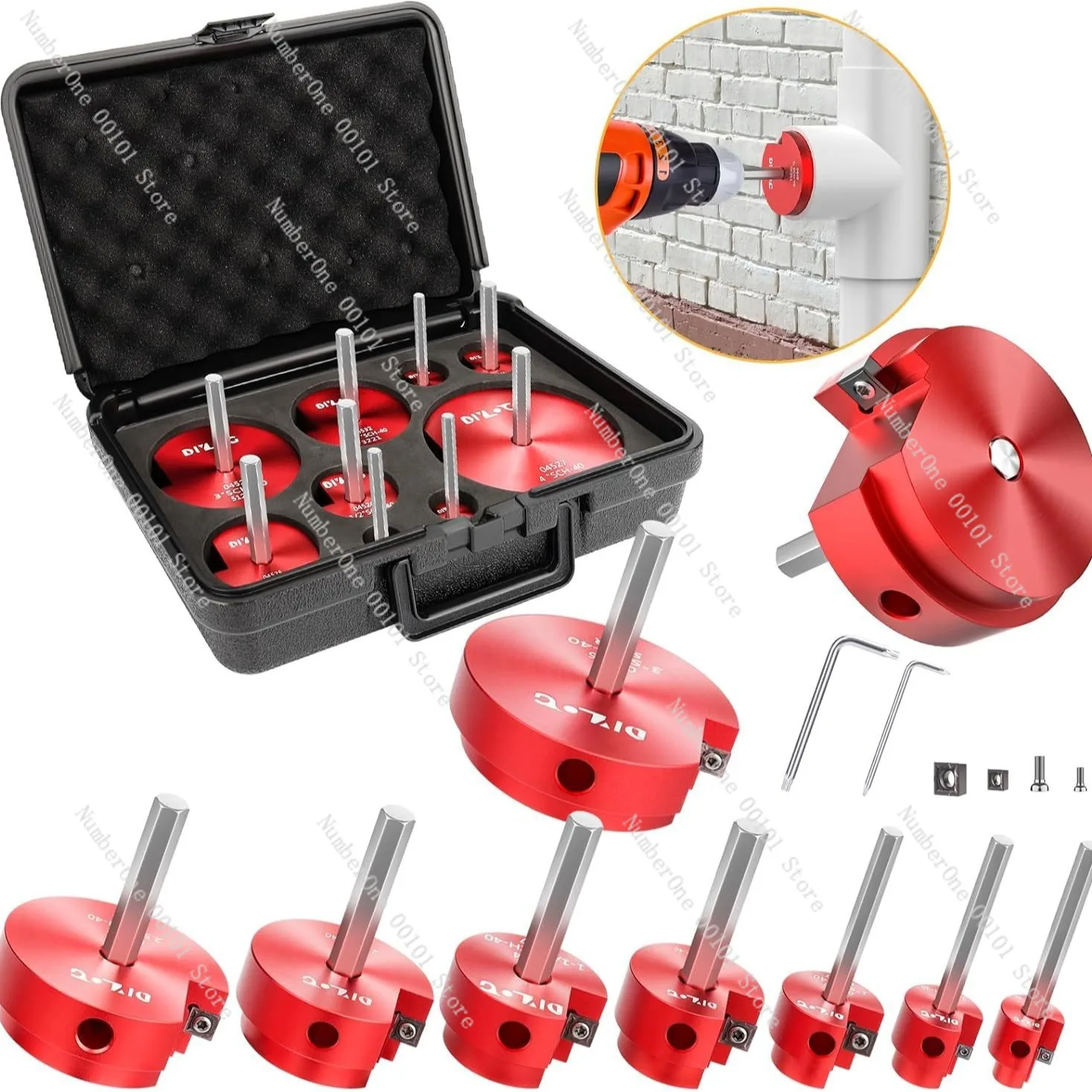 

PVC Pipe Expander Cutter Pipe Reamer Expander PVC Pipe Reamer Plumbing Joint Tool