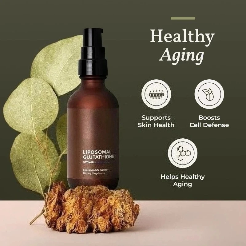 Liposomal Glutathione Supports Immunity Skin Hair and Healthy Aging Maximum Absorption Glutathione Supplements 60ML