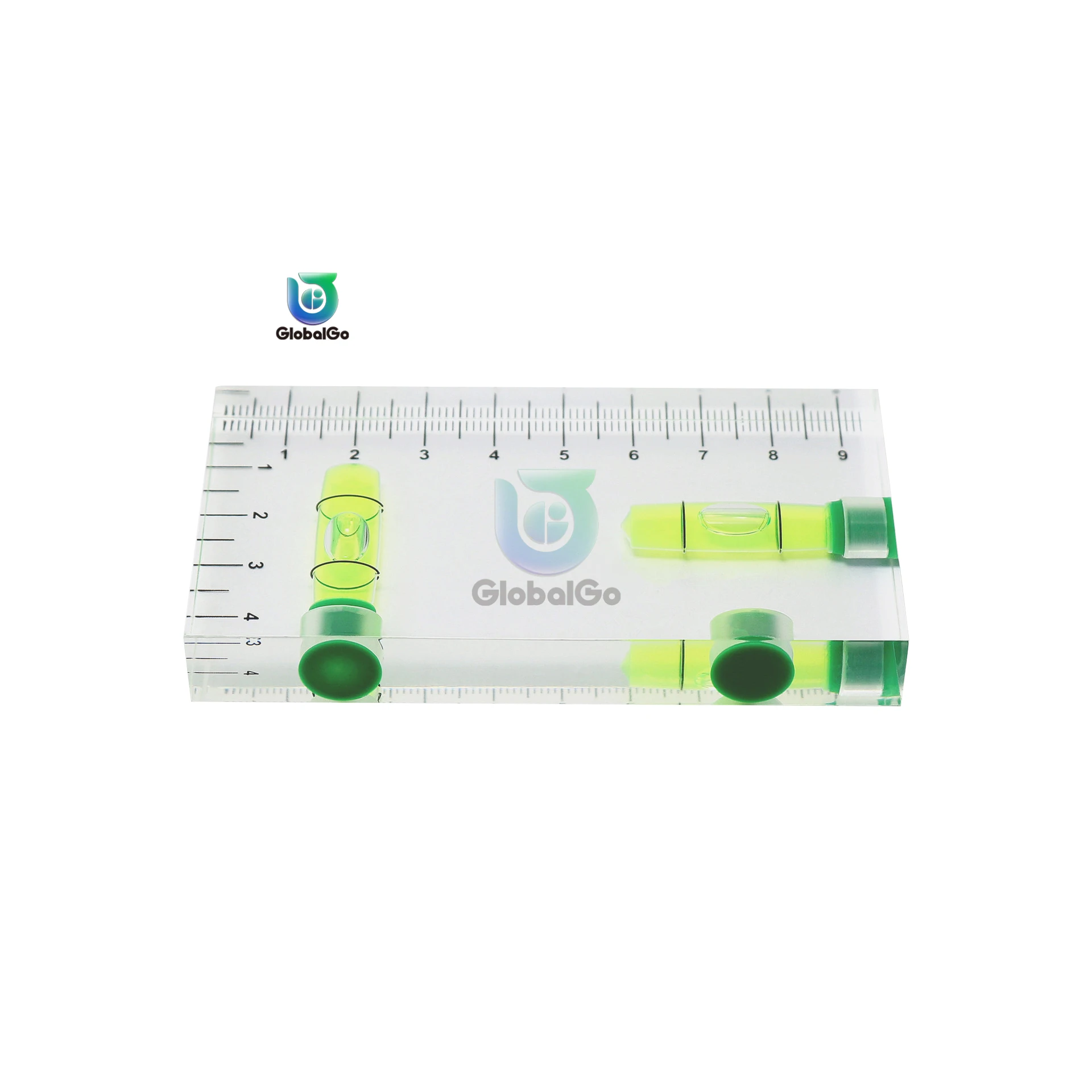 Magnetic Level Bubble Level Transparent High Precision Construction Leveling Tool Measurement Bubble Level Gauge