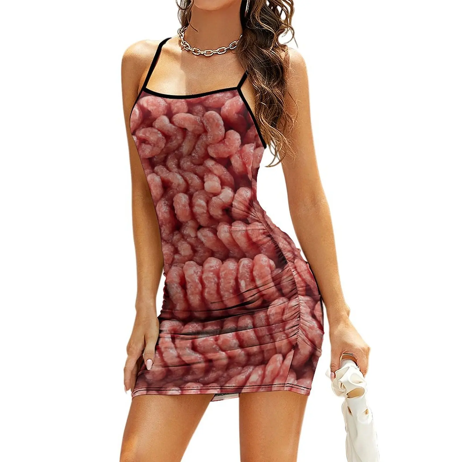 

ground beef Sling Dress clothes for women luxury women's party dress evening prom cocktail dresses Women's evening dress