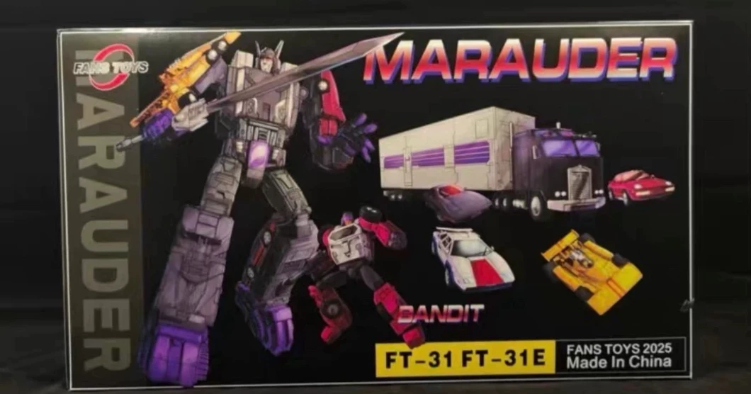 FT-31E + 자동차, 플라잉 타이거 조합, FSZ 사전 판매에서 차단된 합격 스팟 변환 장난감 팬포스트