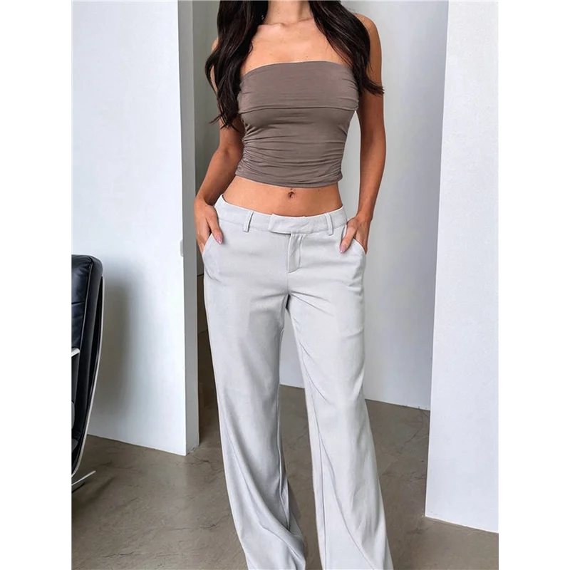 قمصان علوية نسائية بدون حمالات، قمصان علوية ضيقة للصيف للخروج