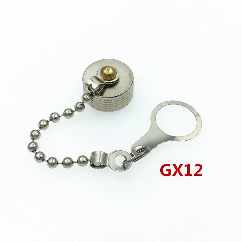 1Pcs GX12 / GX16 / GX20 Aviation Waterproof Cover Caps Connector Dust Metal / Rubber Cap Circular Protective Sleeve Plug