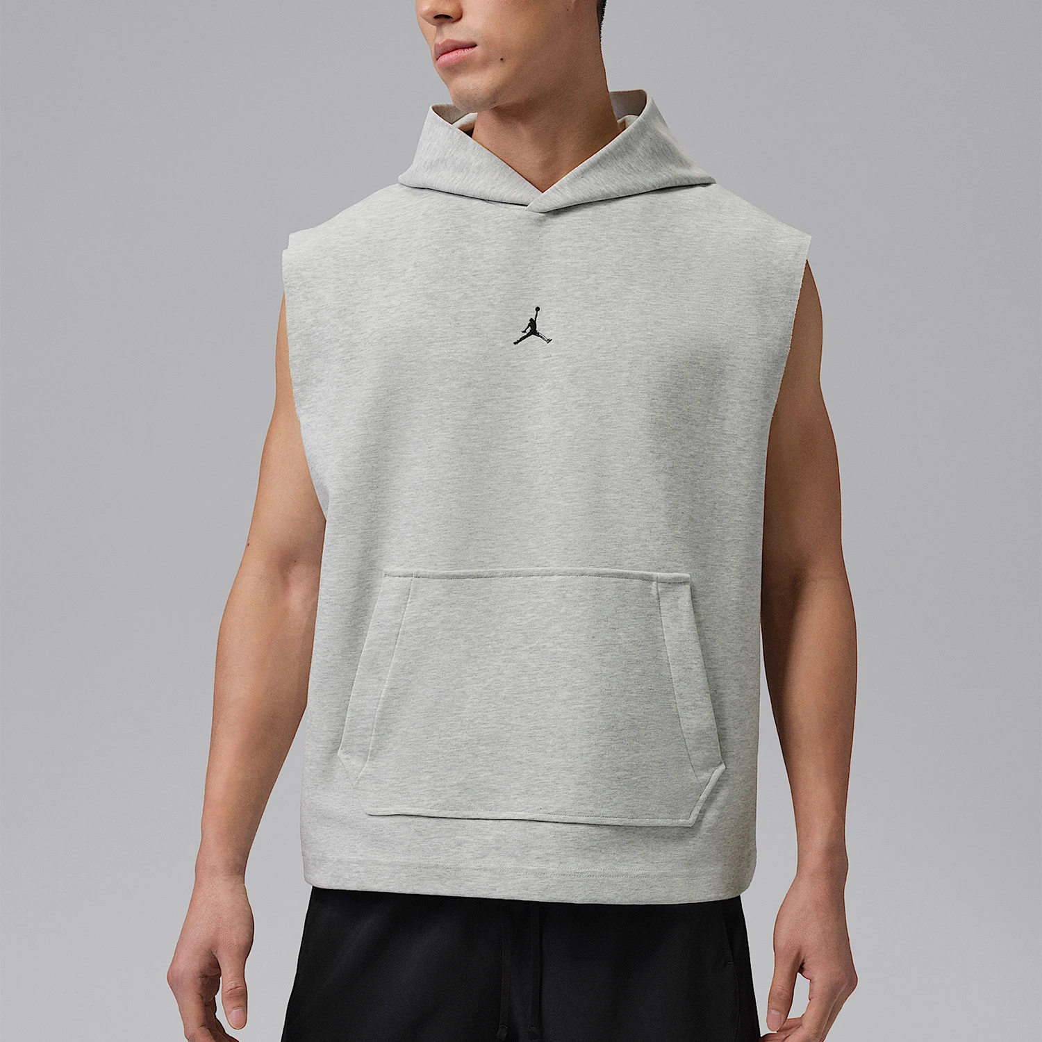 Nike genuine JORDAN men's dry, comfortable, fashionable hooded sleeveless T-shirt IF3796-050