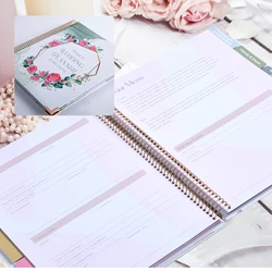 Goture Cuaderno de Gratitud guiado con espiral y tapa dura