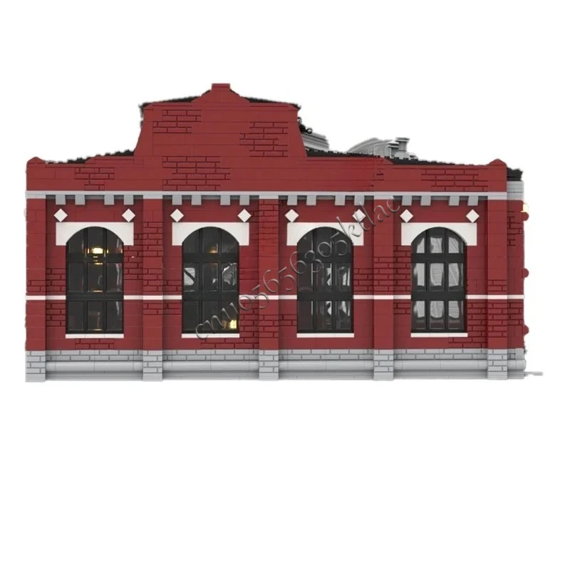 3927 個のラウンドハウスホットシティ MOC パズルクリエイティブストリートビュー建築モデル誕生日組み立て子供のおもちゃクリスマスギフト