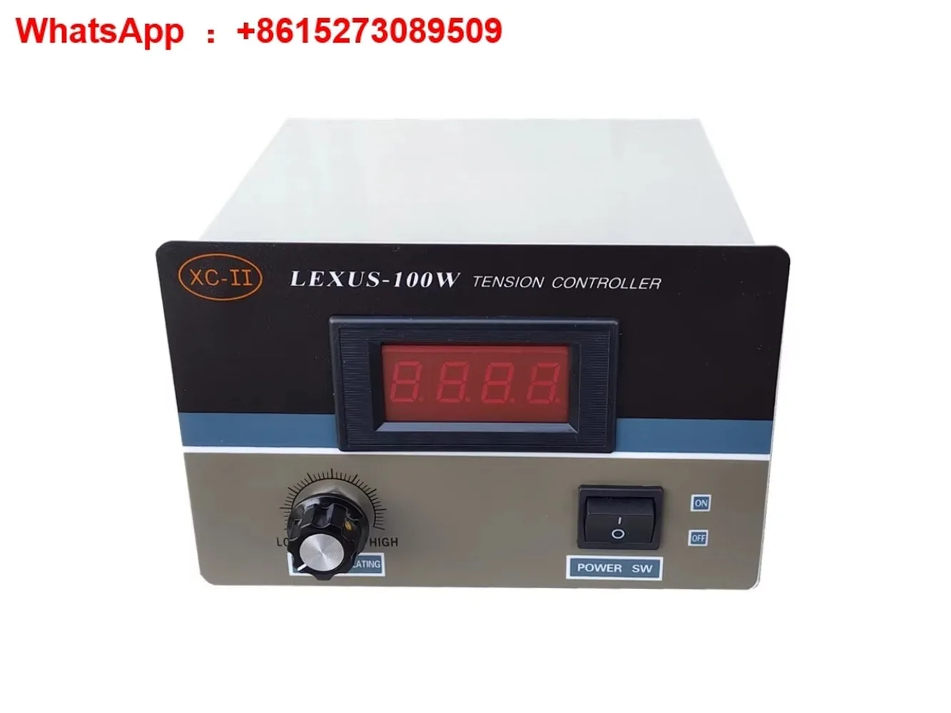 

LEXUS-100W XC-II Tension Controller DC24V 0-4A Magnetic Powder Brake Unwinding Tension Adjustment