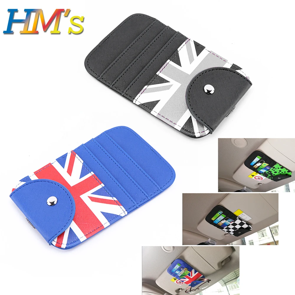 

Universal Car Sunshade Card Glasses Holder For MINI Cooper Countryman R50 R53 R56 F55 F54 F60 Accessories
