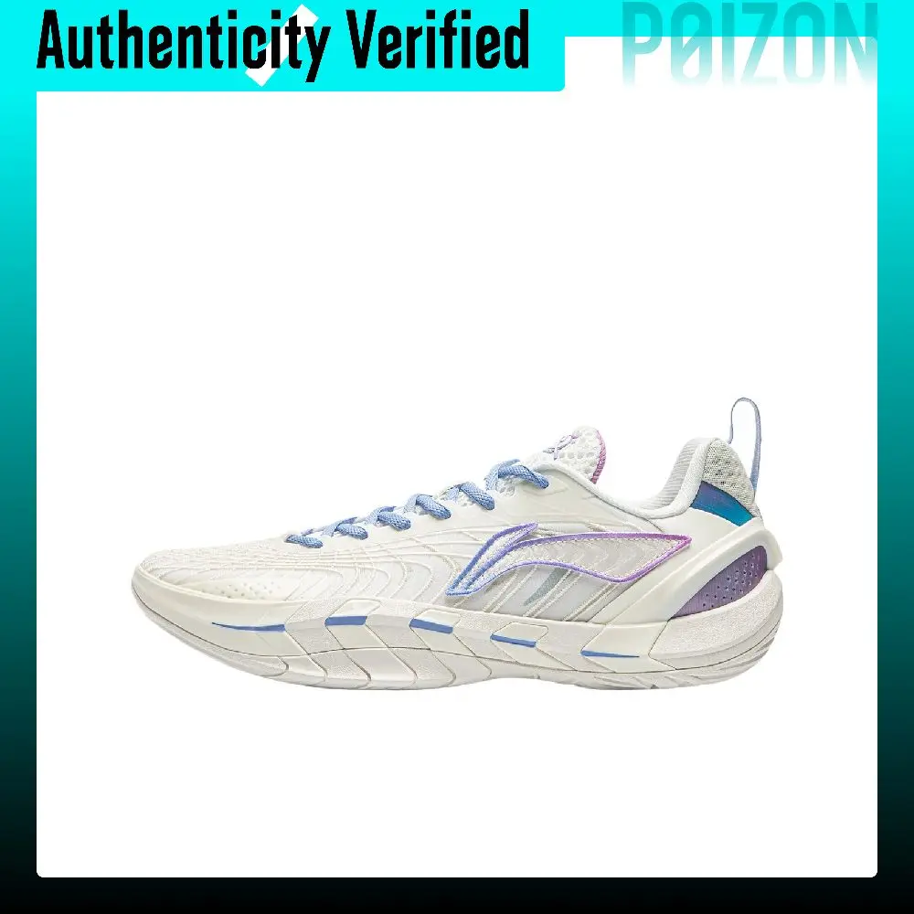 Li-Ning Basketball Collection Basketball Shoes Men's Low-top Blue, White ABFW021-3