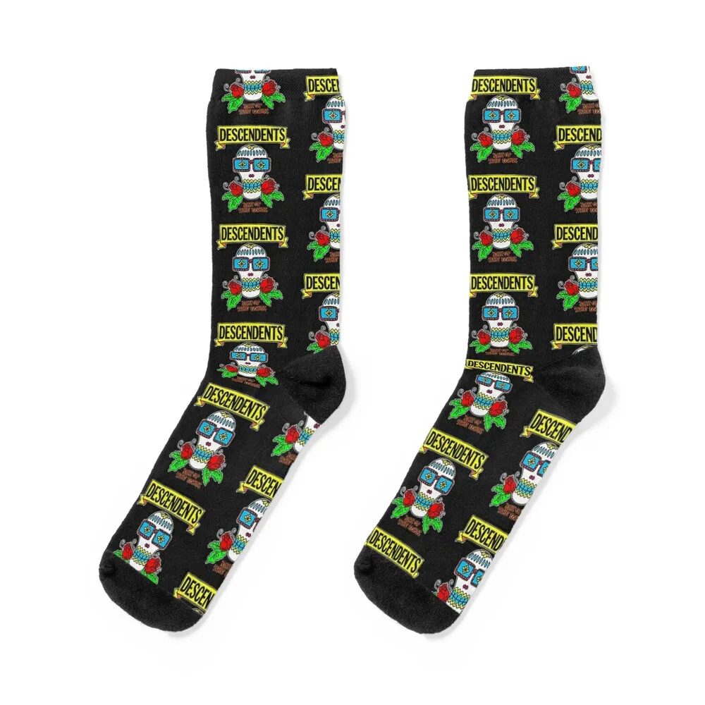 Top Descendents Socks sport halloween with print Socks Girl Men's