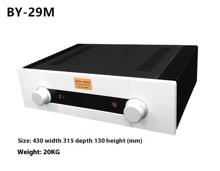 AMXEKR Reference Goldmund 29m Amplifier 150W*2 Class A and B HiFi High-end Home Audio Power Amplifier with Remote Control