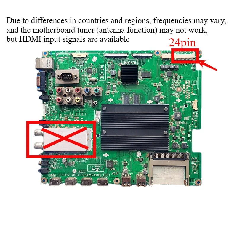 Carte mère pour TV, 42LW5500, 55LW5500, 47LW5700, 47LW570S, 42LW570G, 47LW6500, 47LWcape T, carte mère, EAX64294002, EAX63686 olympiques