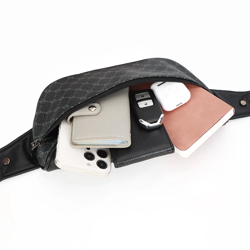 Riñonera multifunción para hombre, bolso de cintura para deportes, correr, viaje corto, pecho