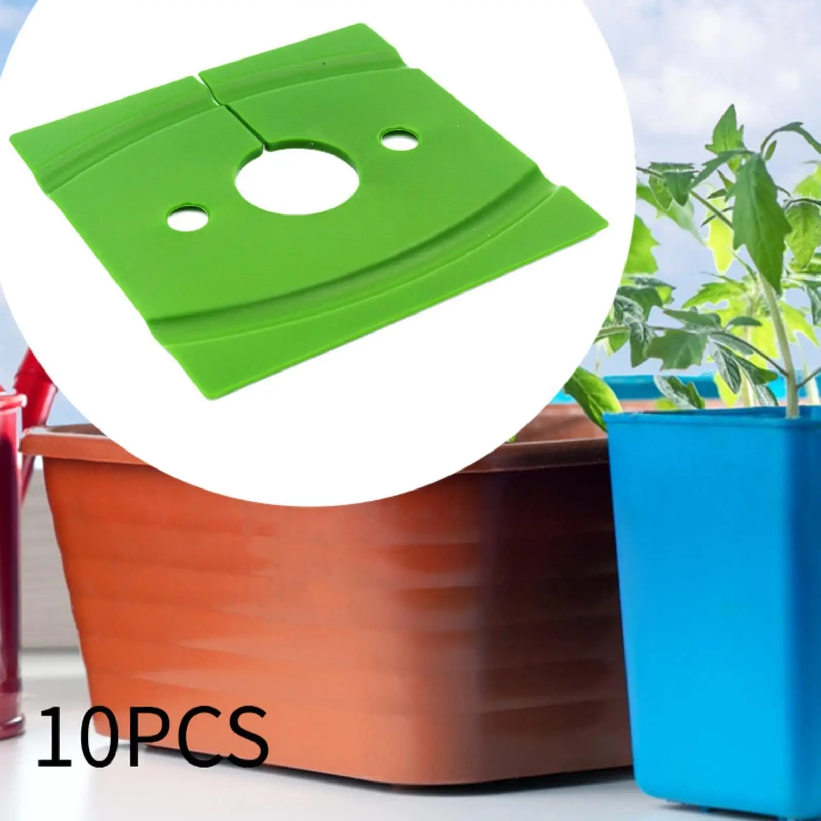 10 Pieces Drip Covers 6 inch Convenient Sturdy Easy to Use Quick Drip Accessories for Drip Irrigation Indoor Planting Reusable