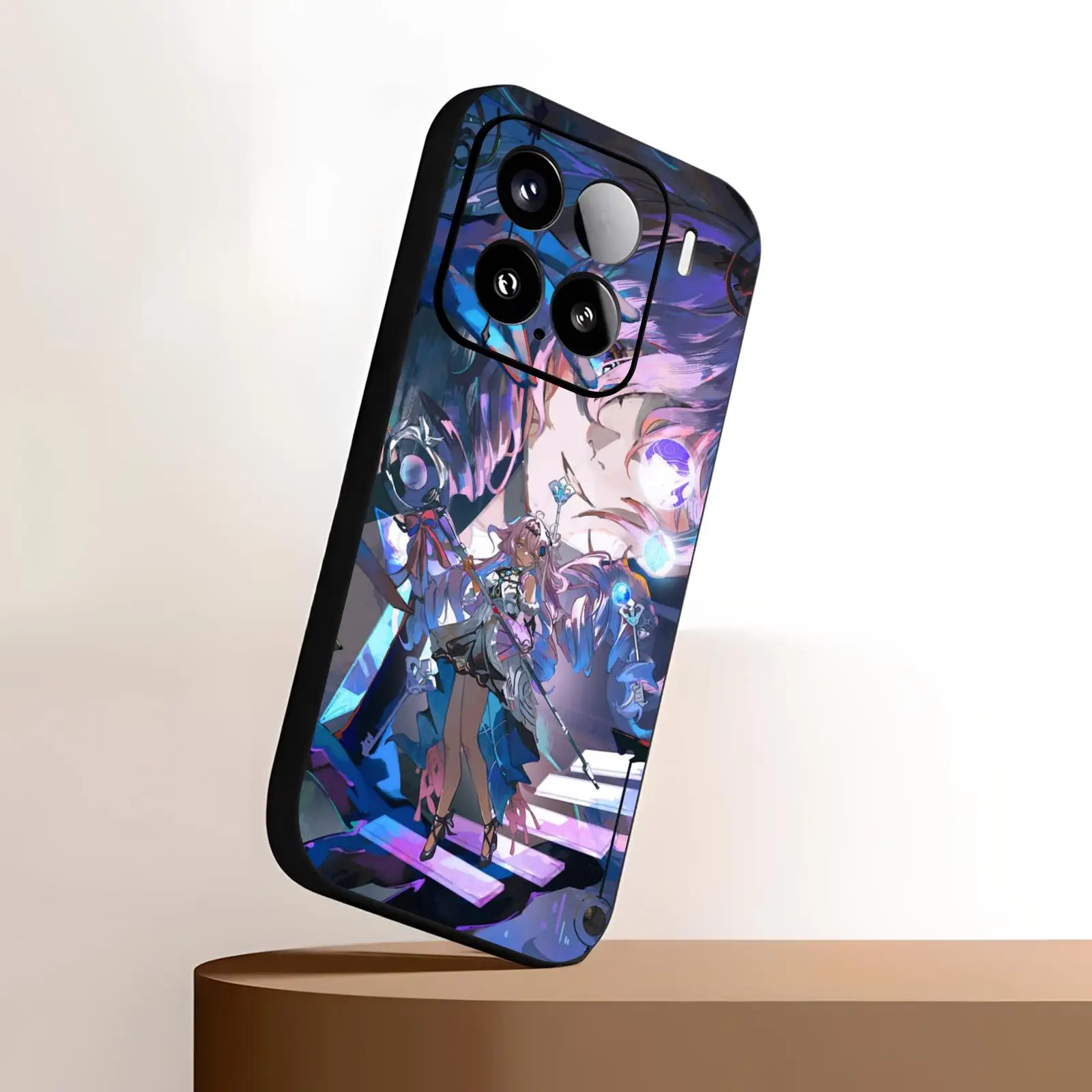 Phone Case For Xiaomi 17 15 14 13 12 11 T Ultra Pro Soft black Shockproof Cover Wuthering Waves DENIA view 3