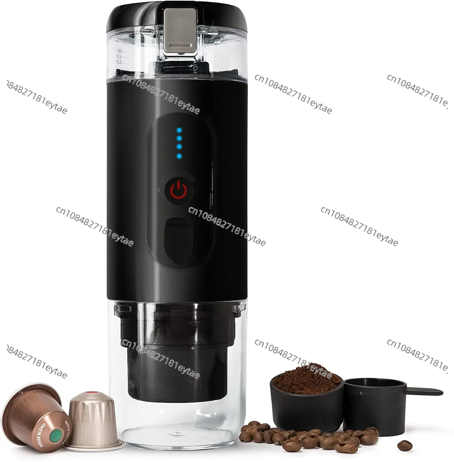 

Portable electric coffee machine, capsule espresso Italian flavor coffee, car outdoor special coffee machine