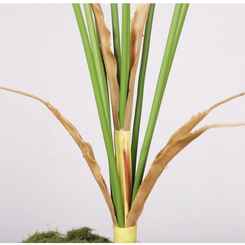 Artificial Palm Plants 90cm/35'' Fake Palm Leaves Bouquet Tropical Green Bushes UV Resistant for Home Living Room Decor