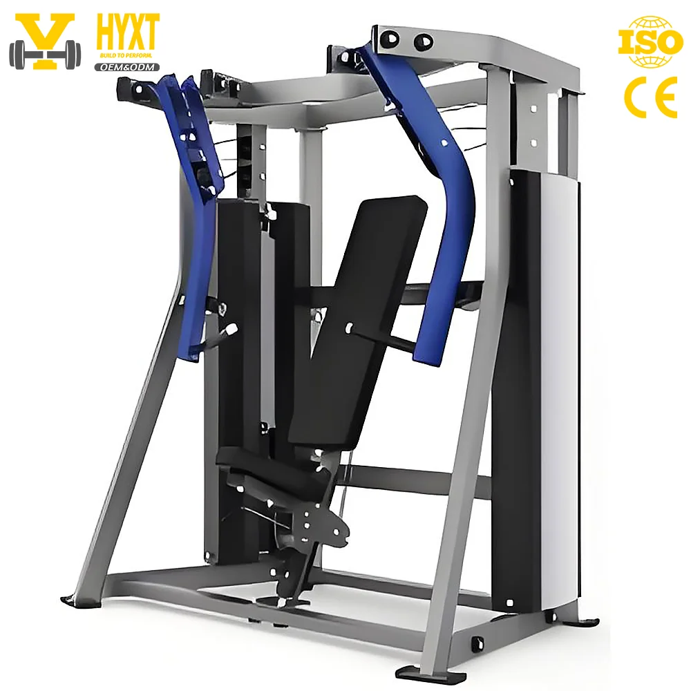 Premium Adjustable Seat Declined Chest Press Commercial Heavy Duty Lower Chest Workout Equipment For Gym Club