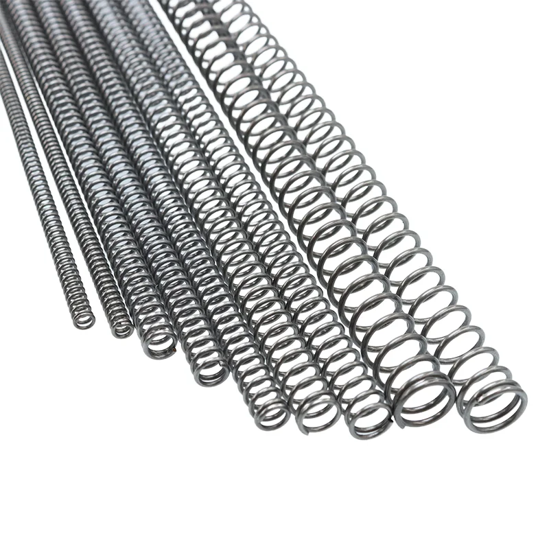 زنبرك ضغط طول 300 مللي متر 0.3-0.8 1.0 مللي متر 65 Mn المنغنيز عالية الكربون الصلب Y على شكل ضغط ناعم عودة المعادن الينابيع الطويلة #3