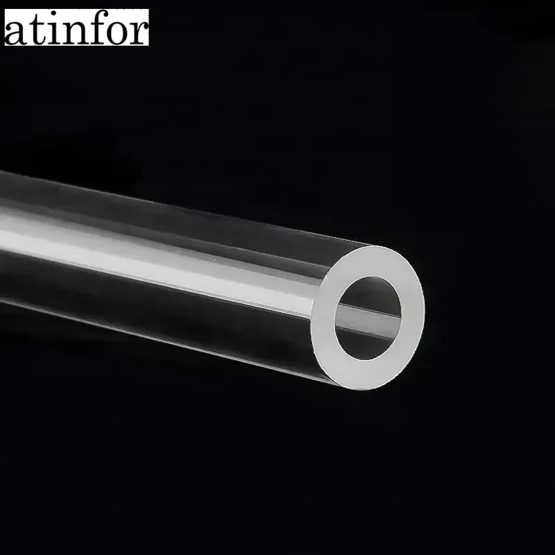 atinfor  Quartz Capillary Tube OD2.0*L300mm/Silica Single-Bore Glass Capillary Tube/High Temperature Glass Tubes