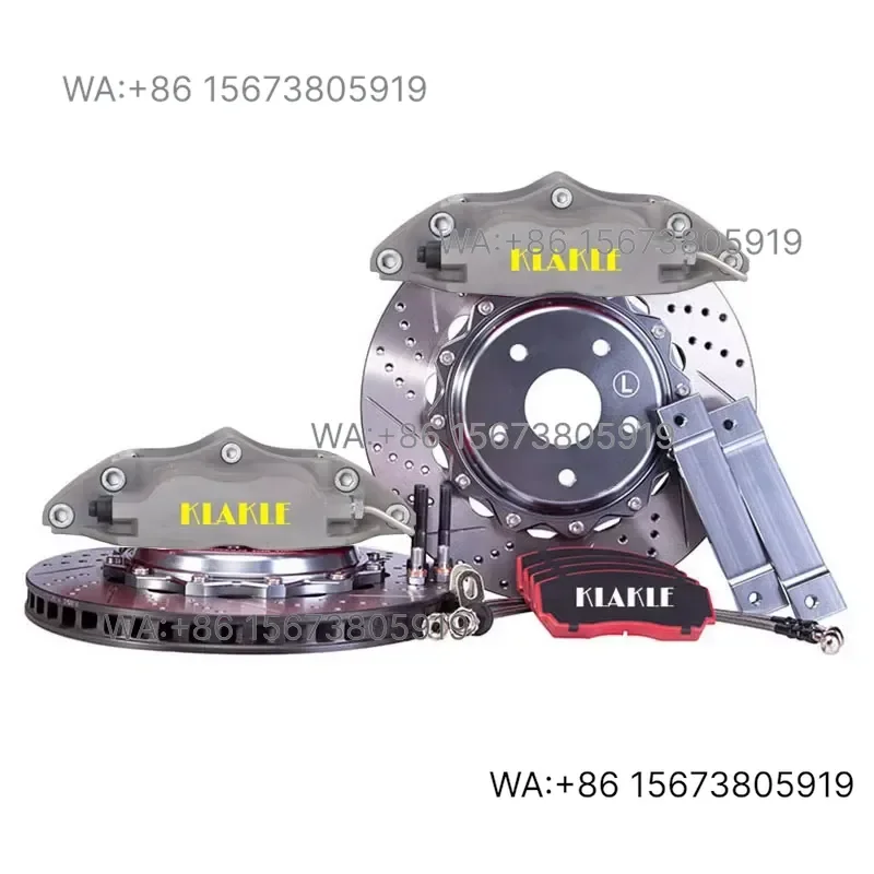 For  Wmwmnu Ready to Ship 4 Piston Upgraded Aluminum Brake Caliper New Direct OE Fitment  Patrol Y61 Patrol II 4.2L