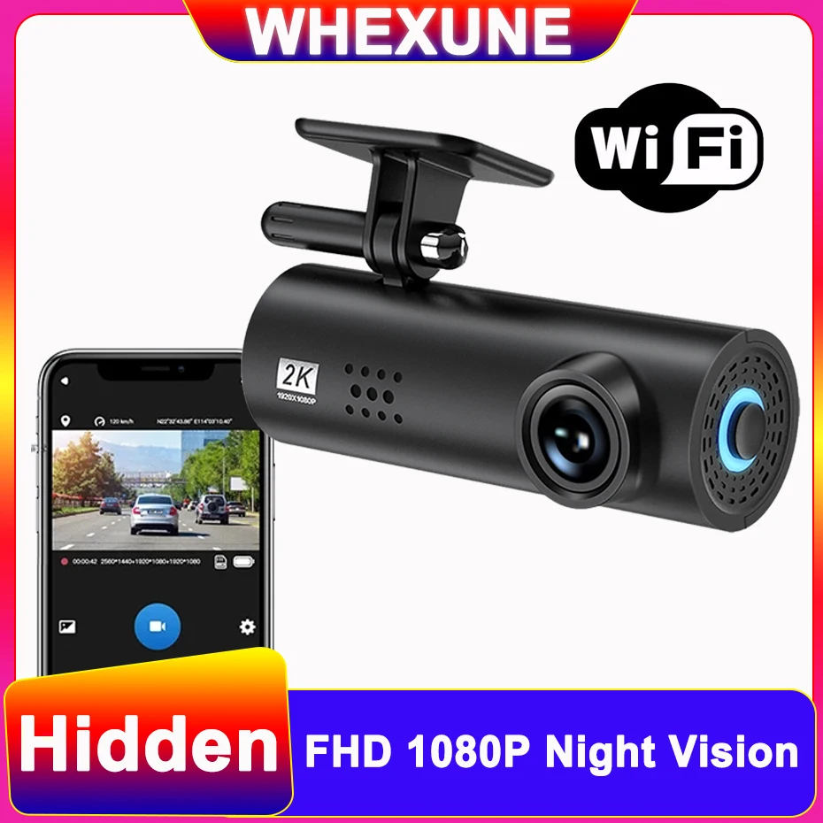 LF9 Mini Dash Cam Camera For Car Wi-Fi Video Recorder FHD Night Vision SONY 307 Full-Wave 170 °Wide-Angle Lens Car DVR Recorder