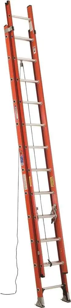 

iberglass Extension Ladder with 300 lb. Load Capacity