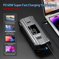 Car Battery Jump Starter6000A Battery Pack for 8.5L Gas & 6L Diesel Engines, 12V Portable Jump Box with 3  Modes Flashlight