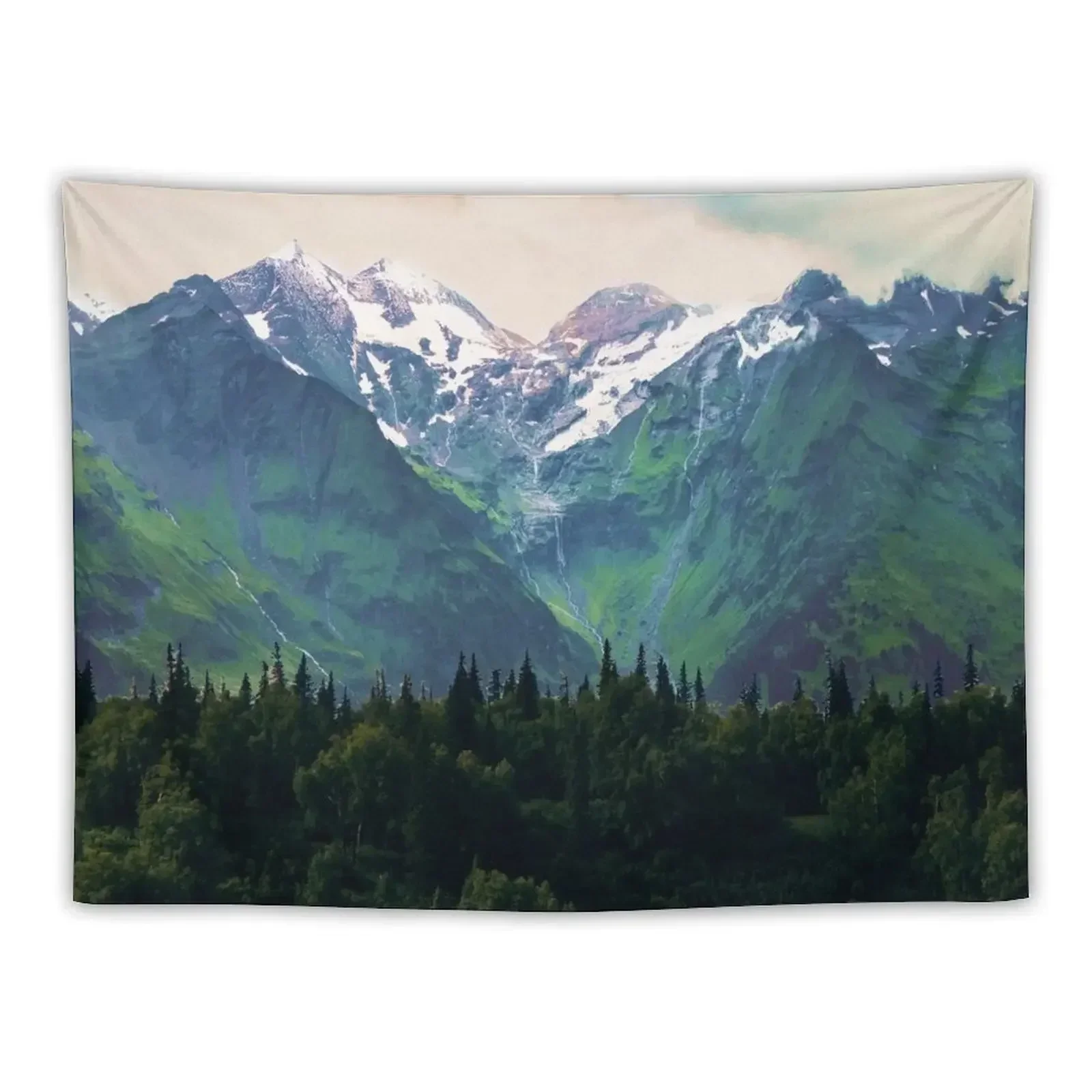 Escaping from woodland heights I Tapestry Room Aesthetic Decor Wall Hangings Decoration Luxury Living Room Decoration Tapestry