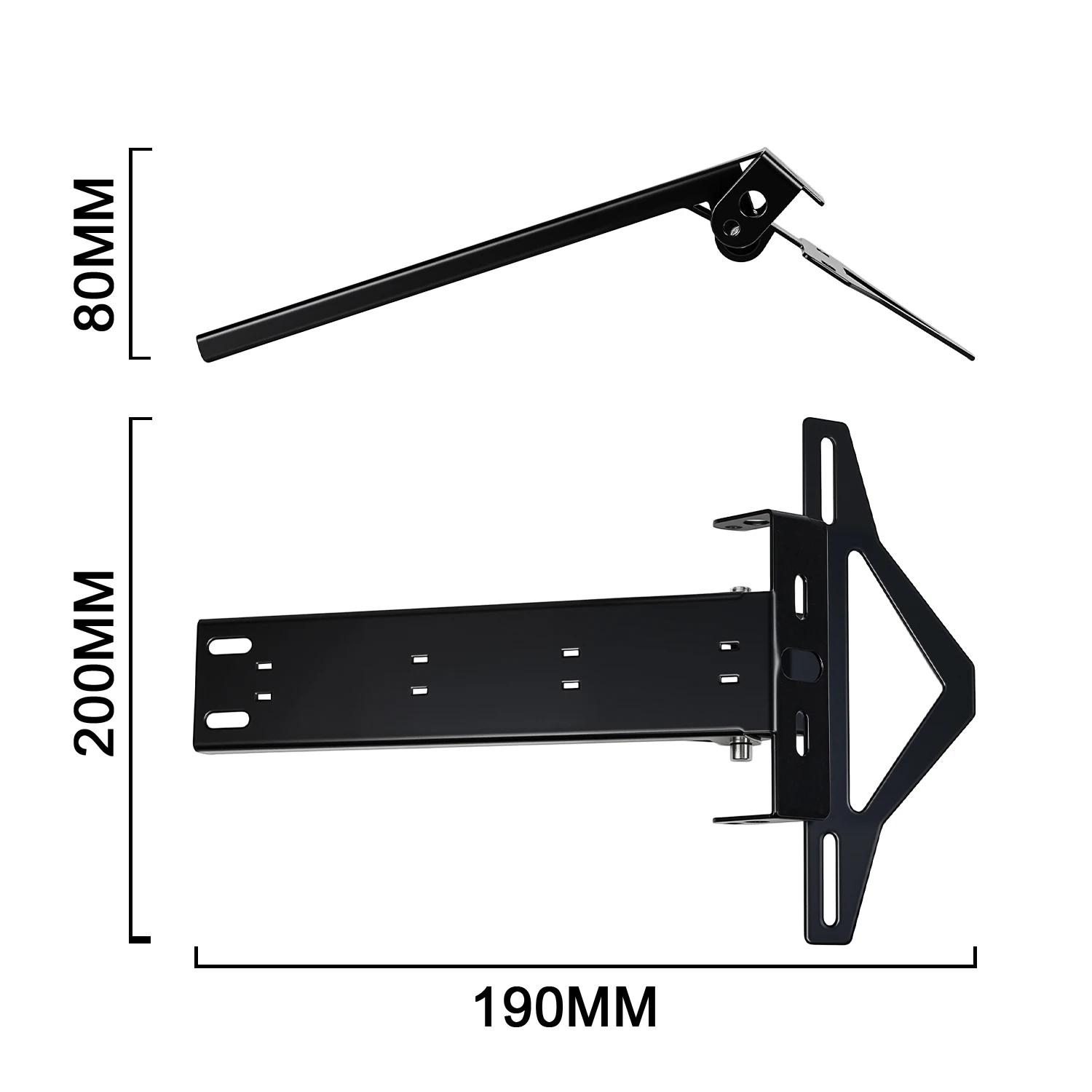 Motorcycle Foldable Retractable License Plate Bracket For Surron Lightbee X Electric Dirt Bikes Ebikes Parts Number Plate Holder