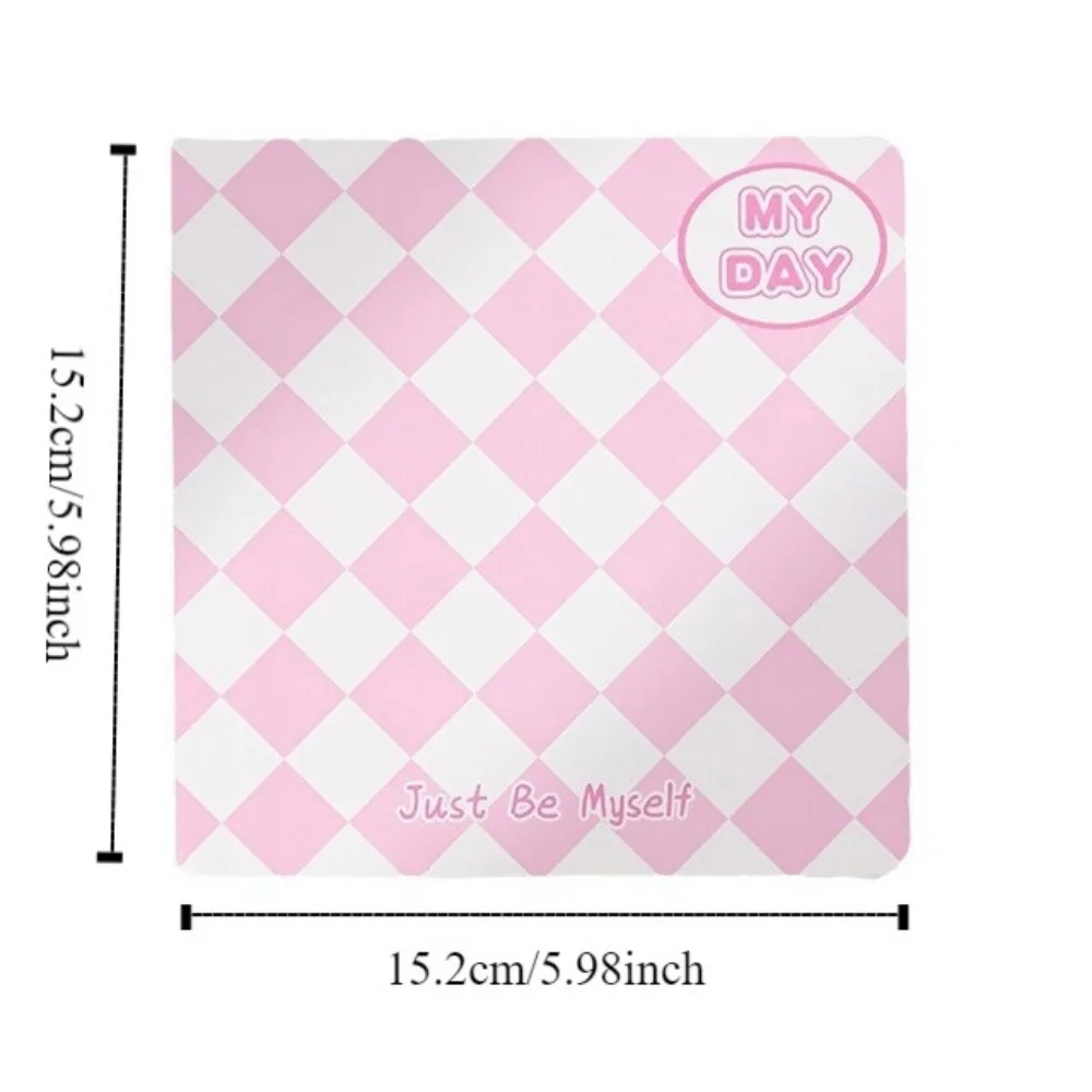 100 Pagina's Schaakbord Patroon Notitie Pape Ruit Raster Handboek Vierkant Raster Notebook Briefpapier Cartoon Flip Over Notebook