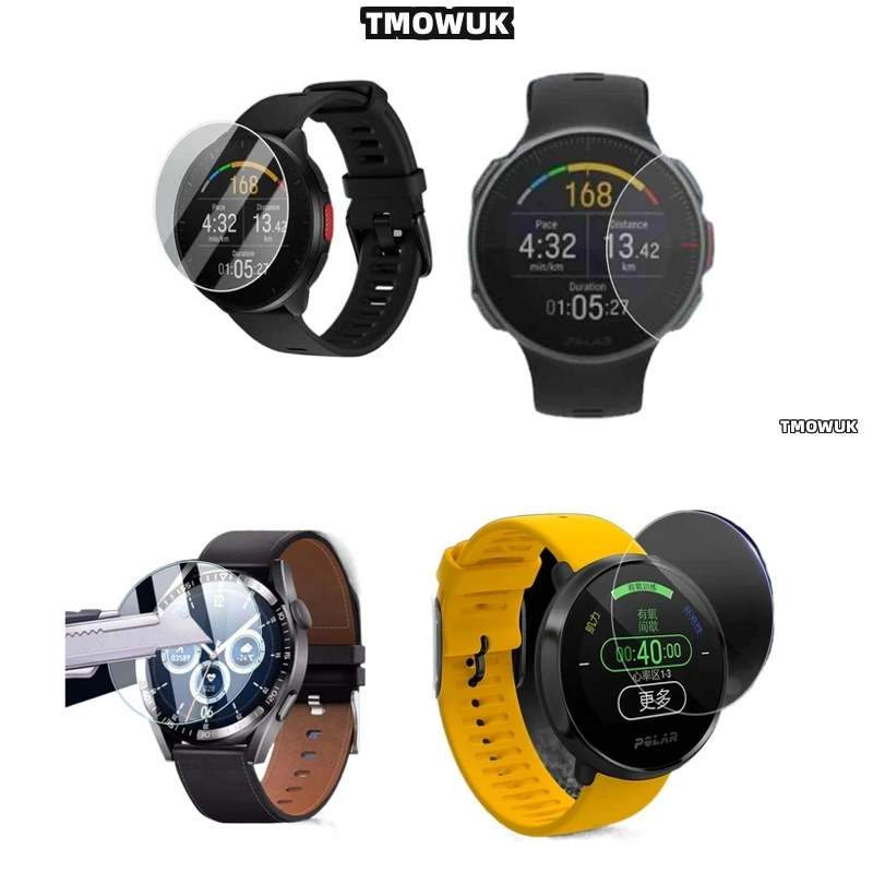

For Polar Vantage V V2 M M2 M3 Ignite 2 Pacer Pro Grit X Pro Unite Polar M200 Watch HD Screen Protector Tempered Glass.