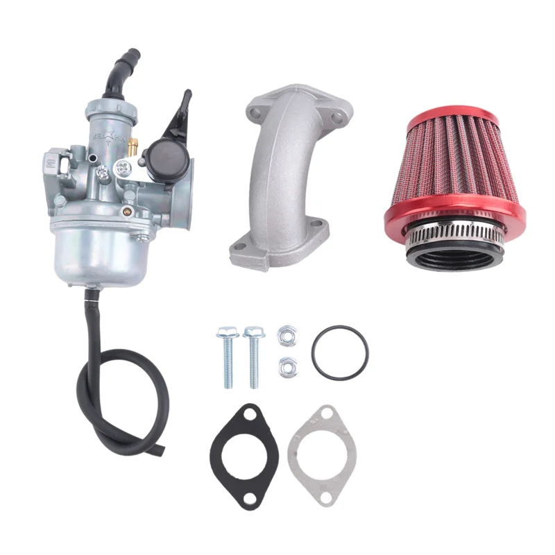 

PZ22 Carburettor Air Intake Tube Air Filter Replacement Parts Beach Bike Parts Plastic