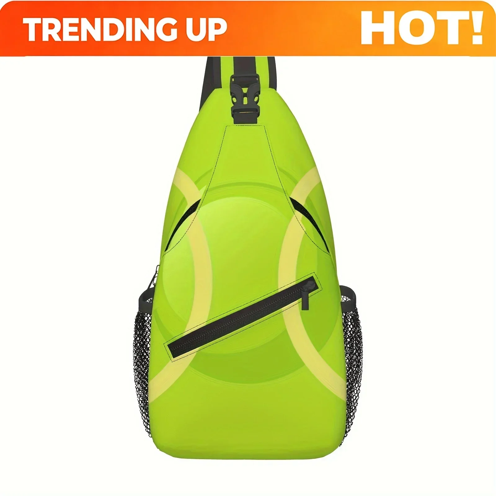 Custom Tennis Ball Sling Bag Chest Bag Sport Tennis Crossbody Bags For Mens Womens