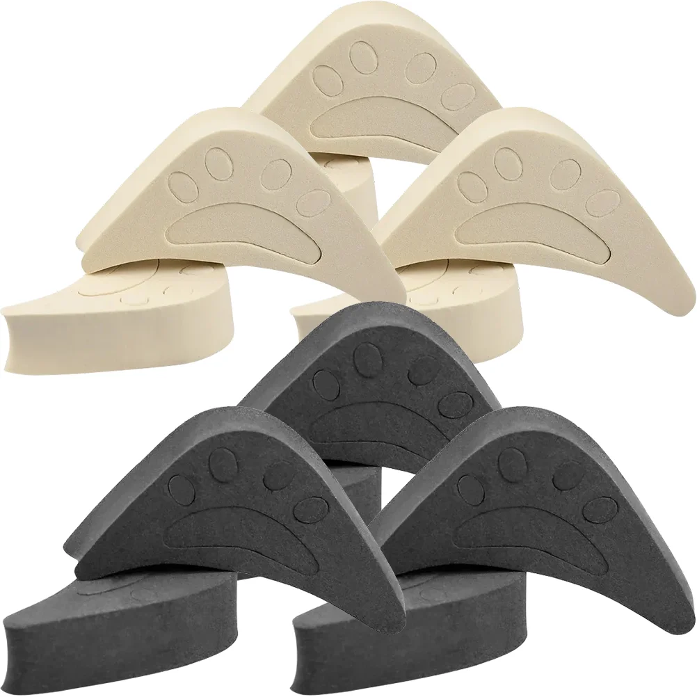 

6 Pair Toe Plug Adjustment Pad Shoe Filler Inserts for Shoes Too Big Supply Make Fit Tighter Head Cushion Women Casual