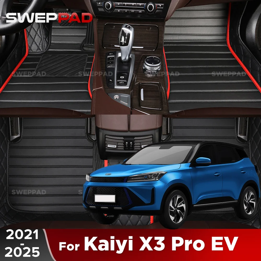 

For Kaiyi X3 Pro EV 2021-2025 2024 2023 2022 Custom Car Floor Mats All Weather Leather Protection Floor Liners - Custom Fit