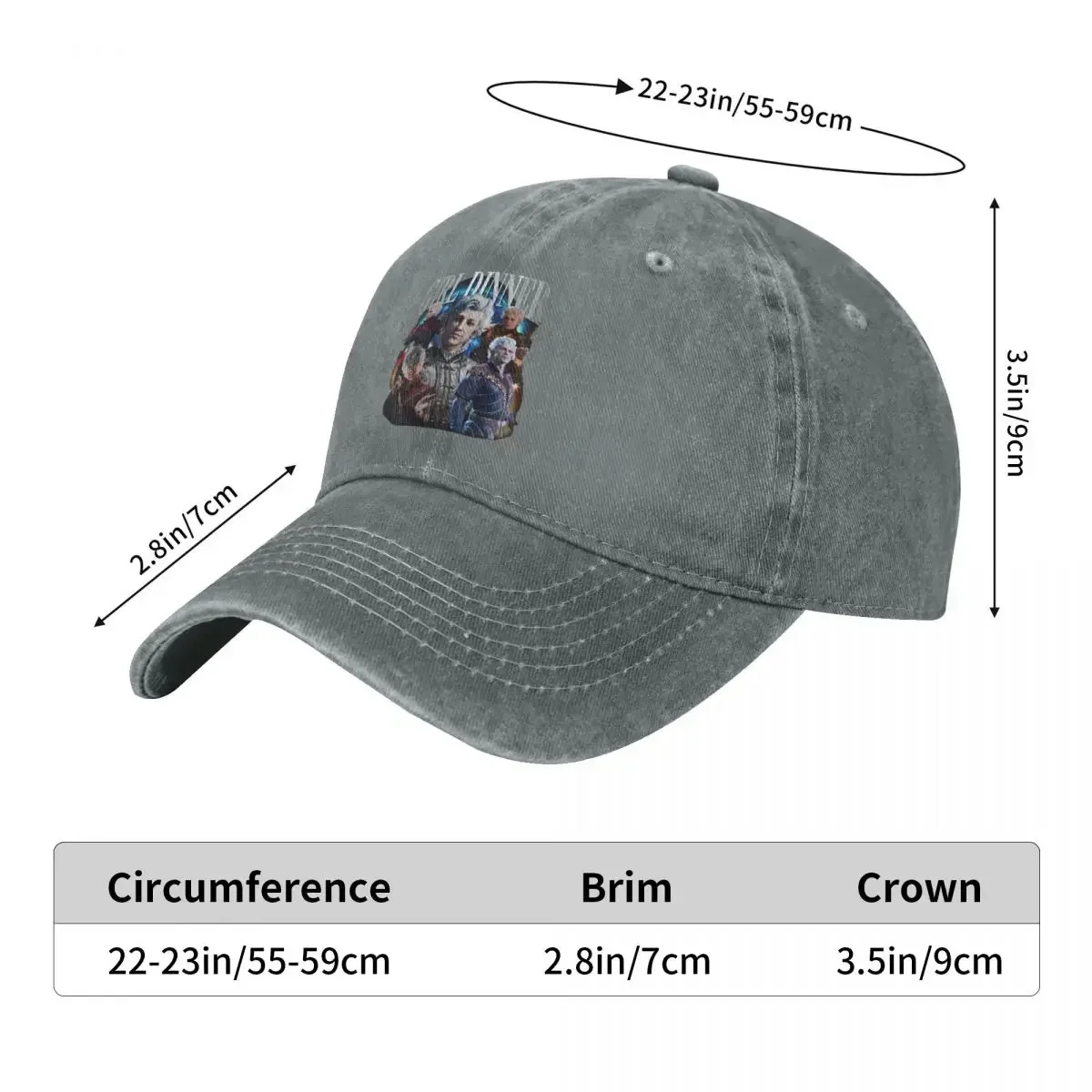2026 Vintage Retro Astarion Girl Dinner Fashion Baseball Cap Peaked  Men's Hat Women's  Sharp Visors