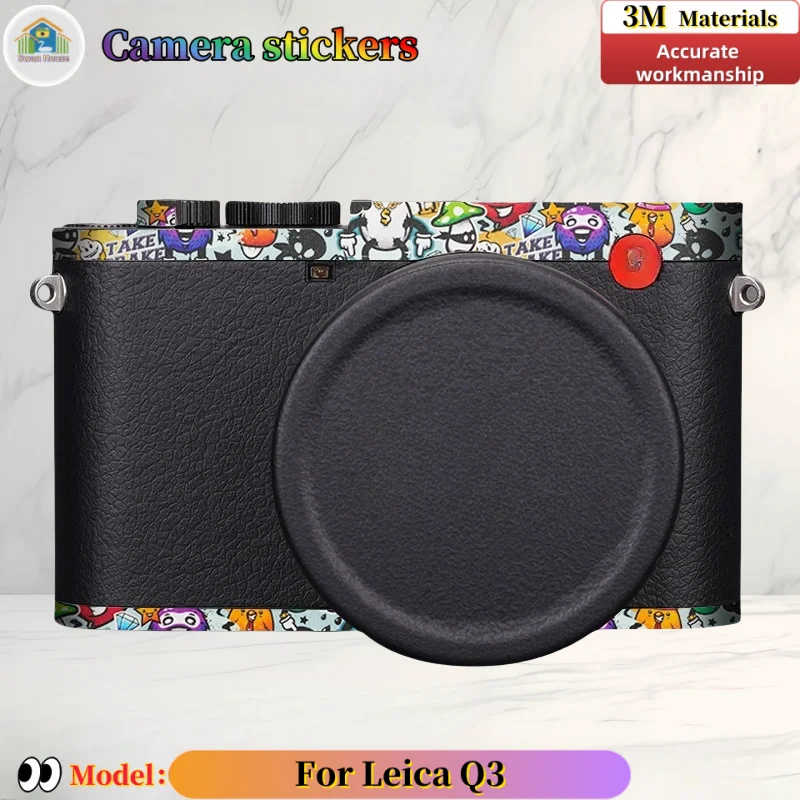 

For Leica Q3 Camera stickers, DIY skin,Precision tailoring wear-resistant protective film