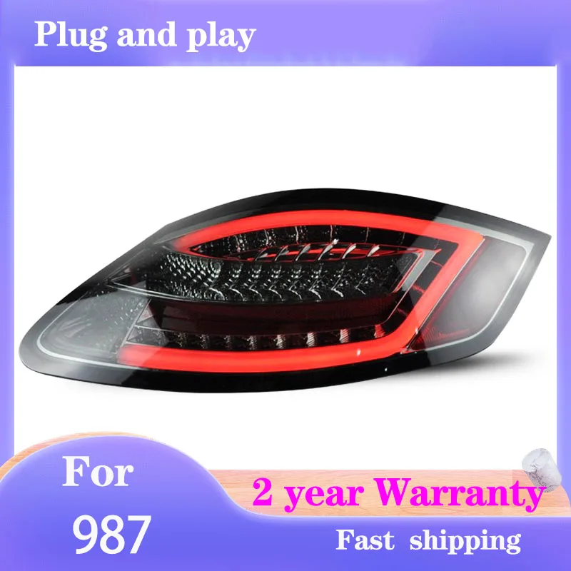 

Car Styling for Porsche Cayman Taillights 2004-2008 987 Tail Lamp Rear DRL Turn Signal Fog Brake Reversing