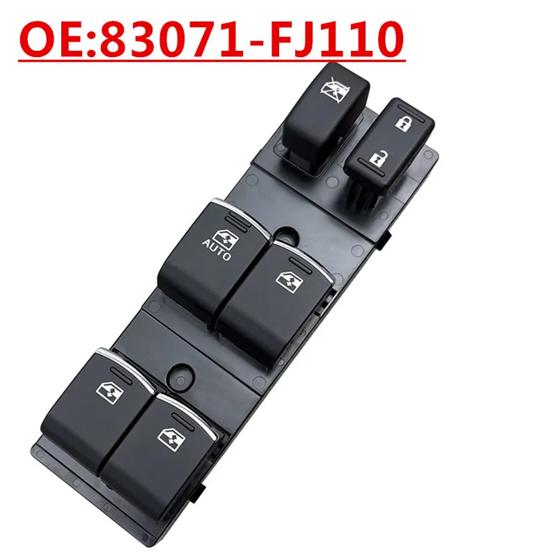

OE: 83071-FJ110 Подходит для Subaru XV Forester, переключатель стеклоподъемника, кнопка управления стеклоподъемником