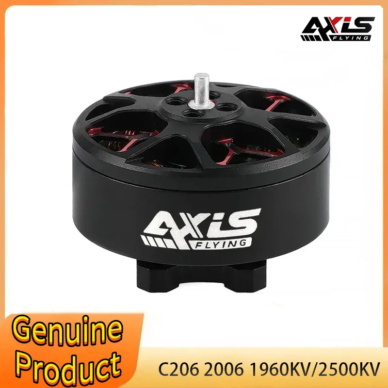 

Axisflying C206 2006 1960KV 2500KV FPV Brushless Motor 6S Lipo 1.5mm Shaft for RC FPV 3.5inch Duct Circle Drones DIY Parts