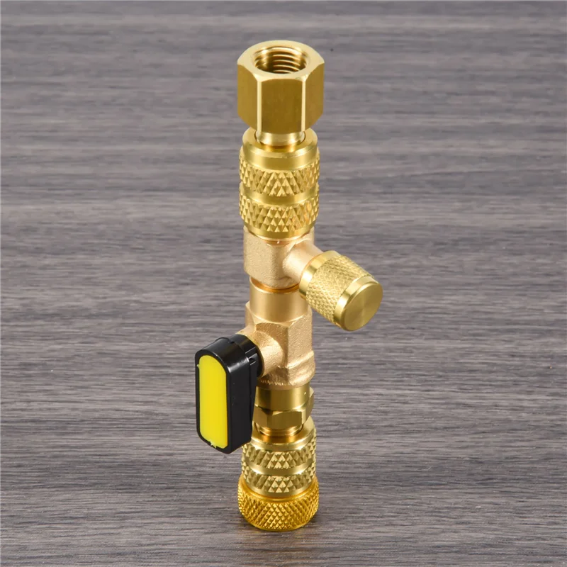 

A82M-R410A R22 Инструмент для удаления сердечника клапана HVAC с двойным размером SAE (без потери газа)